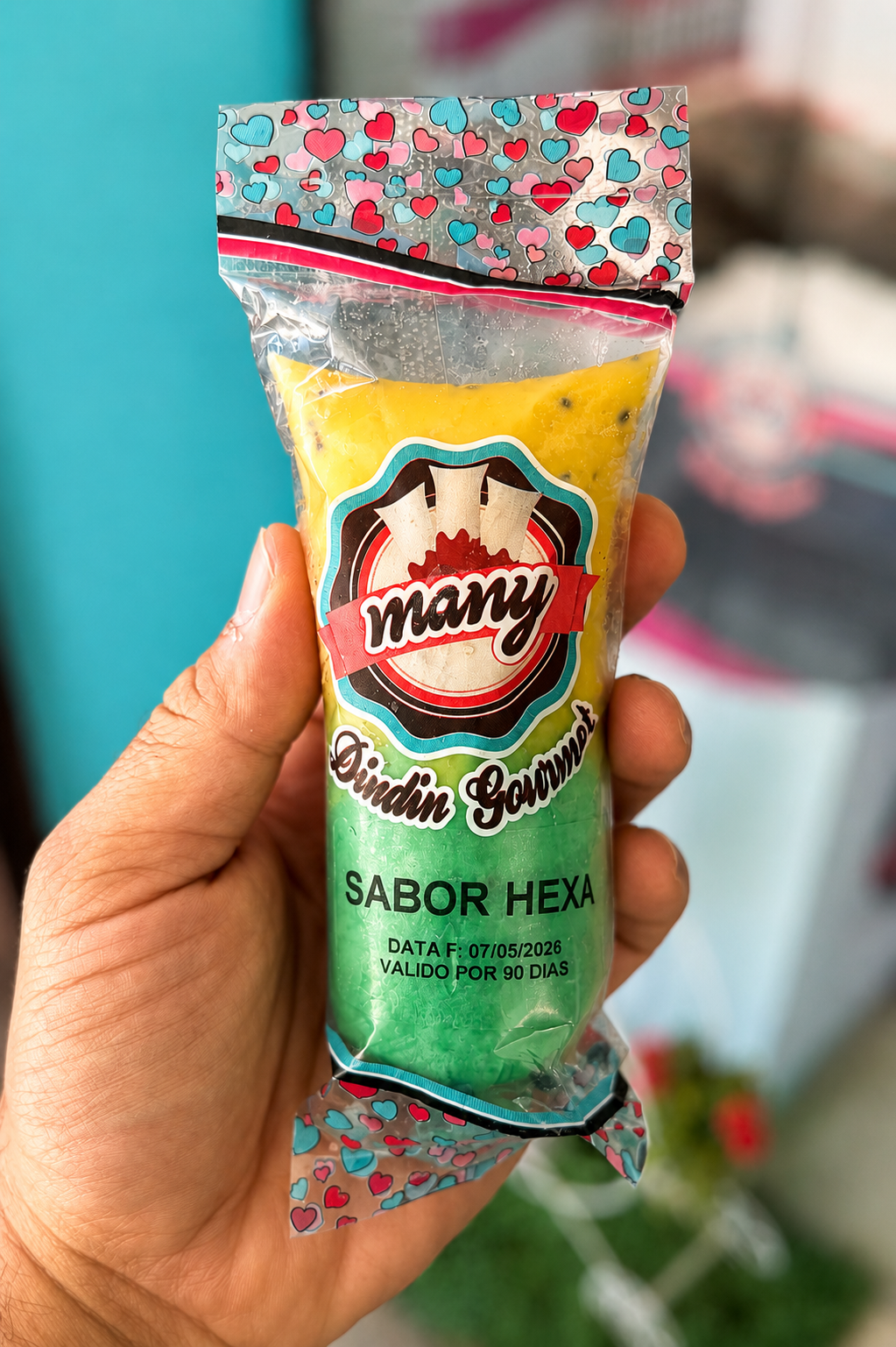 Dindin Gourmet Sabor Hexa